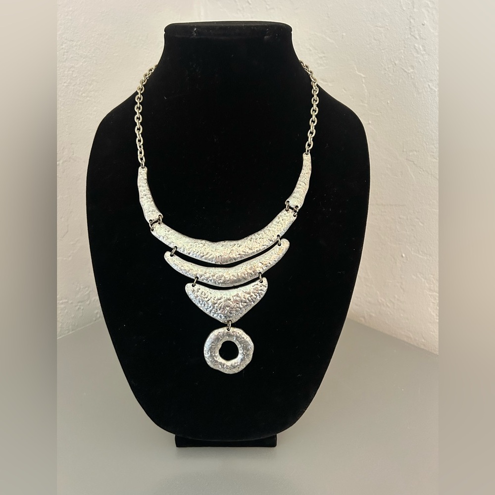 Silver Statement Necklace